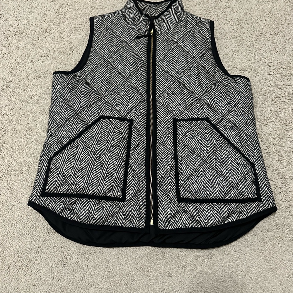 J Crew Winter Vest M